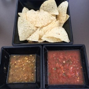 Gluten-free chips and salsa from Rio Grande